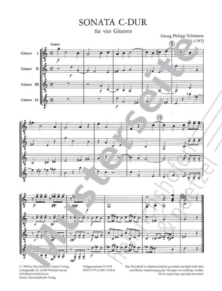 Sonata C-Dur | Telemann