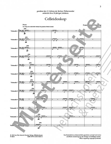 Celleisdoscope | Franz-Michael Deimling | Heinrichshofen publishing house