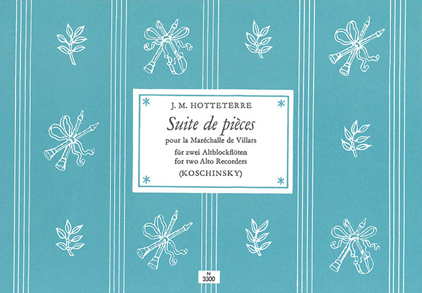 Suite de Pièces | Jaques Martin Hotteterre | Heinrichshofen publishing house