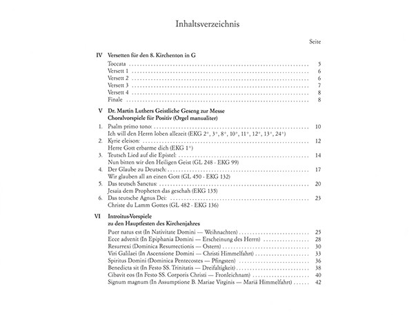 Twelve-tone Organ Booklet | Volume II | Eberhard Kraus | Heinrichshofen publishing house