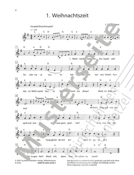 Say, what belongs to Christmas | Joachim Schüpphaus | Heinrichshofen publishing house