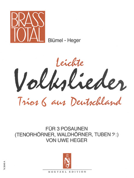 Easy folk song trios 6 | Uwe Heger | Heinrichshofen publishing house