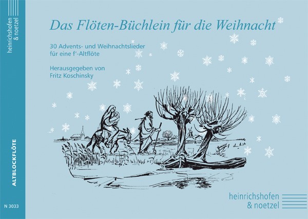 The recorder booklet for christmas | Fritz Koschinsky | Heinrichshofen publishing house