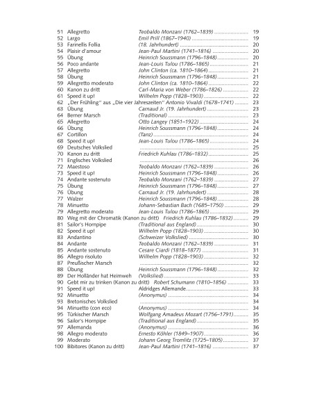 100 little exercises | Rien de Reede | Heinrichshofen publishing house