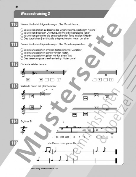 Learning theorie playfully | Violin | Maria Evers, Christoph Reuter | Heinrichshofen publishing house