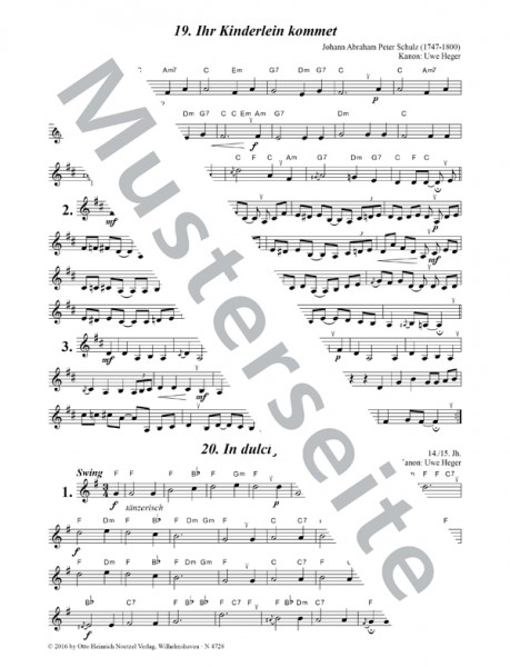 Christmas street music (trumpets | clarinets)