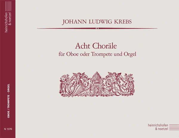 Eight chorales | Johann Ludwig Krebs | Heinrichshofen publishing house