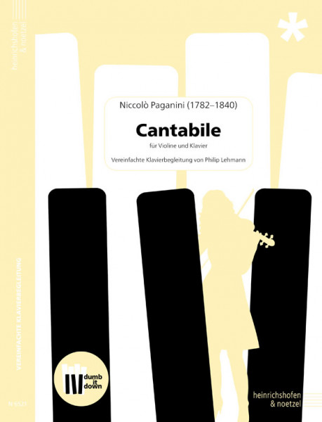 Cantabile | Niccolò Paganini | Heinrichshofen publishing house