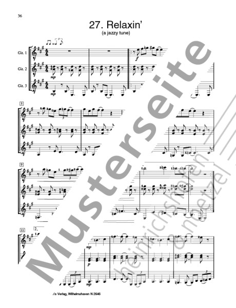 Fridolins Guitar Club | Volume 2 | Hans Joachim Teschner | Heinrichshofen publishing house