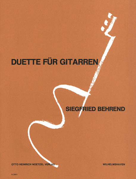 Duets for guitars | Siegfried Behrend | Heinrichshofen publishing house