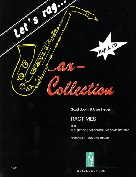 Let's Rag - Sax Collection | Scott Joplin, Uwe Heger | Heinrichshofen publishing House