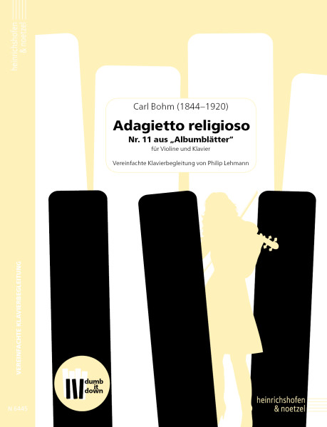 Adagietto religioso, No. 11 from "Albumblätter" | Carl Bohm | Heinrichshofen publishing house