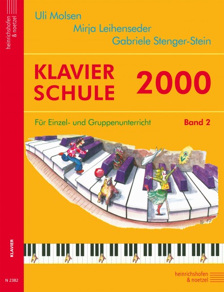 Piano method, volume 2 | Molsen, Leihenseder, Stenger-Stein | Heinrichshofen publishing house
