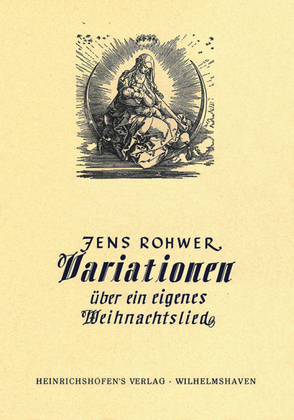 Variations on an own Christmas carol | Jens Rohwer | Heinrichshofen publishing house