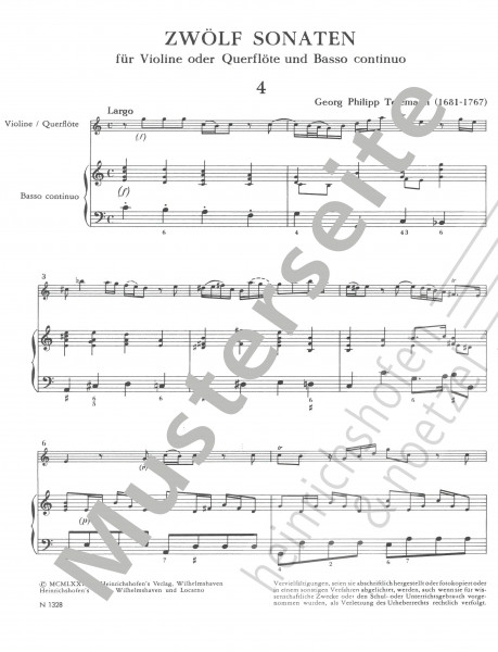 Twelve sonatas | sonatas 4 - 6 | volume 2