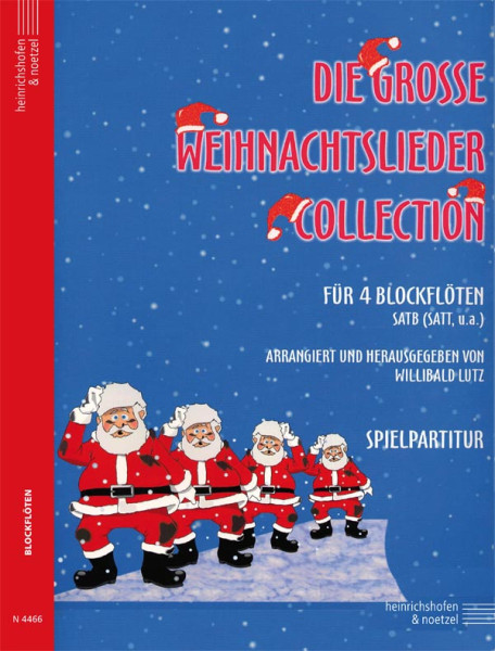 The Large Christmas Carols Collection | Willibald Lutz | Heinrichshofen publishing house