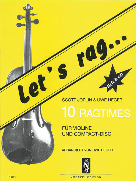 Let's rag | Scott Joplin, Uwe Heger | Heinrichshofen publishing house
