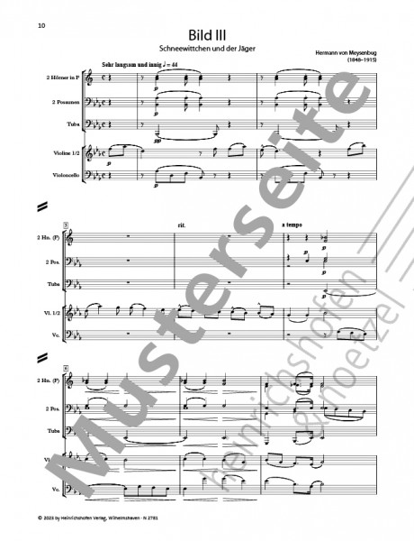 Musik zu Prinzessin Schneewittchen