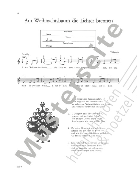 Christmas carol volume | Ralf Hoffmann | Heinrichshofen publishing house
