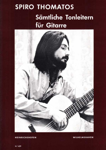 Complete Scales for Guitar | Spiro Thomatos | Heinrichshofen publishing house