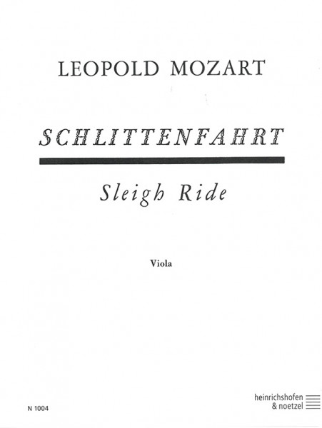 Sleigh Ride | Leopold Mozart | Heinrichshofen publishing house