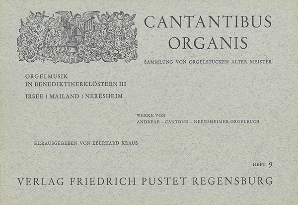 Cantantibus organis, volume 9