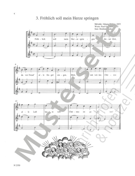 Can you hear the sound - Christmas carols | Heidrun Paulus | Heinrichshofen publishing house