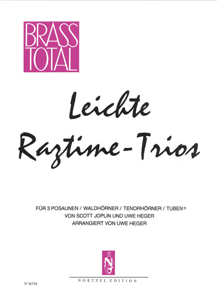 Easy Ragtime Trios | Scott Joplin | Heinrichshofen publishing house