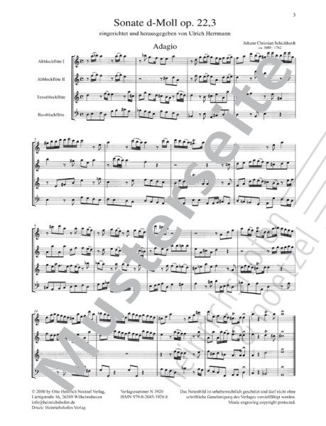 Sonate d-Moll