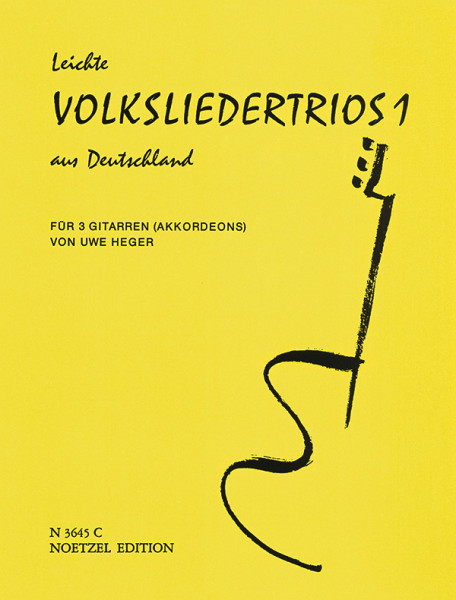 Easy Folk Songs, Trios 1 from Germany | Uwe Heger | Heinrichshofen publishing house