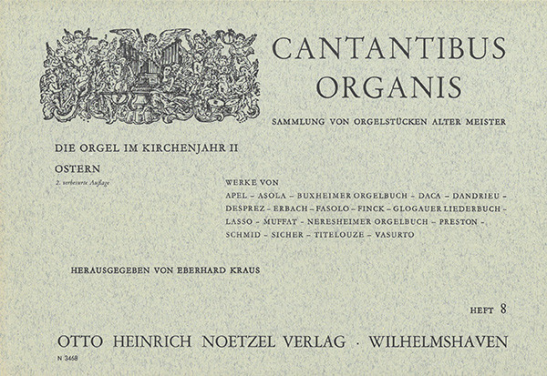 Cantantibus organis, volume 8