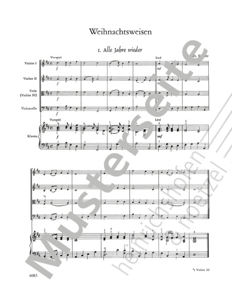 Christmas Melodies | Helmut Majewski | Heinrichshofen publishing house