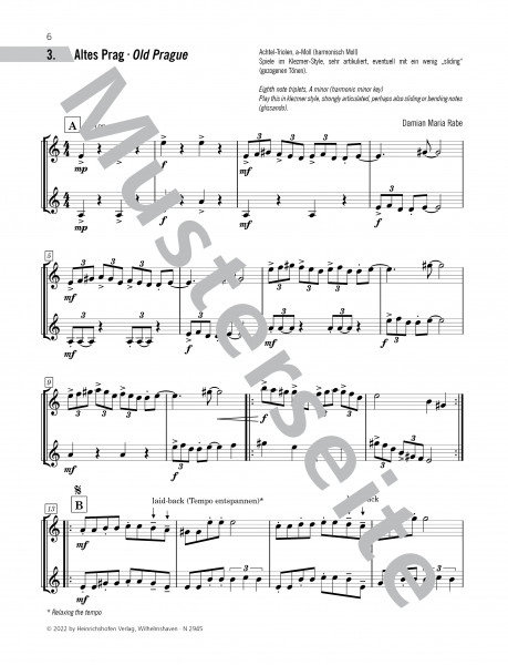 Colours for Clarinets