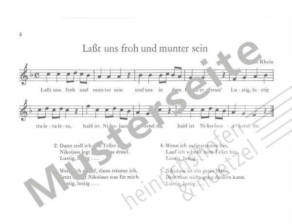 The snow falls softly at night | Bodil Mann | Heinrichshofen publishing house