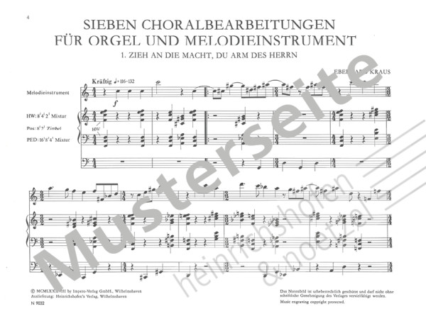 7 Choralbearbeitungen