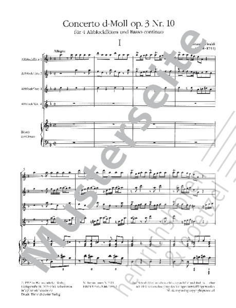 Concerto d-Moll