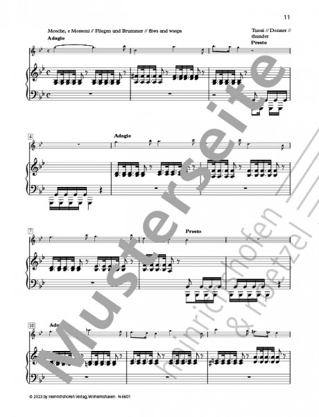 L'Estate (The Summer) op. 8 no. 2, RV 315 | Antonio Vivaldi | Heinrichshofen publishing house