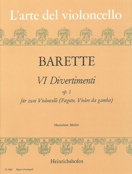6 Divertimenti | A. Barette (Baretti) | Heinrichshofen publishing house
