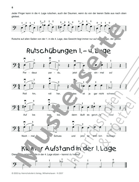 Applaus fürs Cello |Christine Löhr | Heinrichshofen Verlag