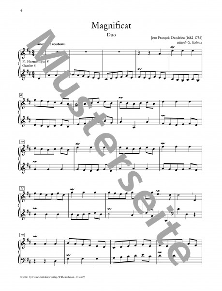 Old French Organ Music | Günter Kaluza | Heinrichshofen publishing house