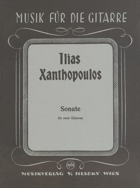 Sonata for 2 Guitars | Ilias Xanthopoulos | Heinrichshofen publishing house