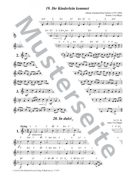 Christmas street music (soprano | tenor recorders)
