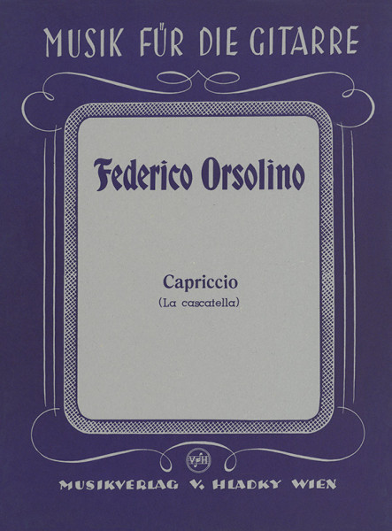 Capriccio (La cascatella) | Federico Orsolino | Heinrichshofen publishing house
