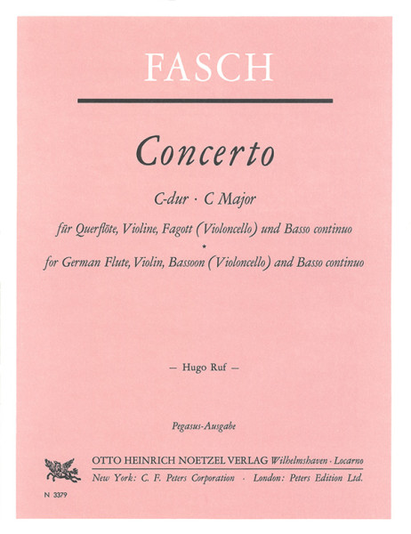 Concerto in C Major | Johann Friedrich Fasch | Heinrichshofen publishing house