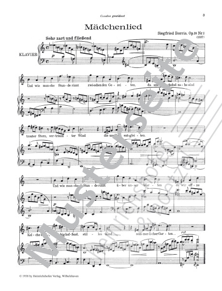3 Lieder