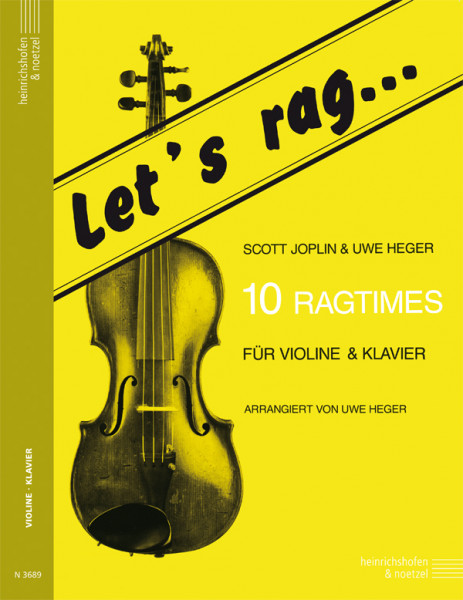 Let's rag... | Scott Joplin, Uwe Heger | Heinrichshofen publishing house