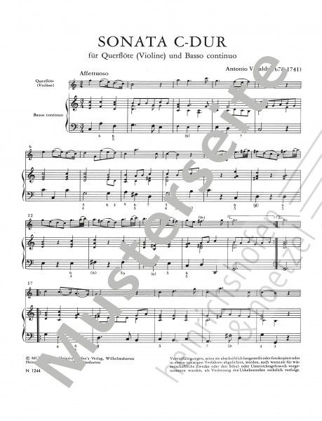 Sonata C major